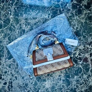 GUESS Stephi Jacquard Bag